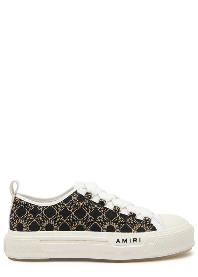 AMIRI Court panelled leather sneakers