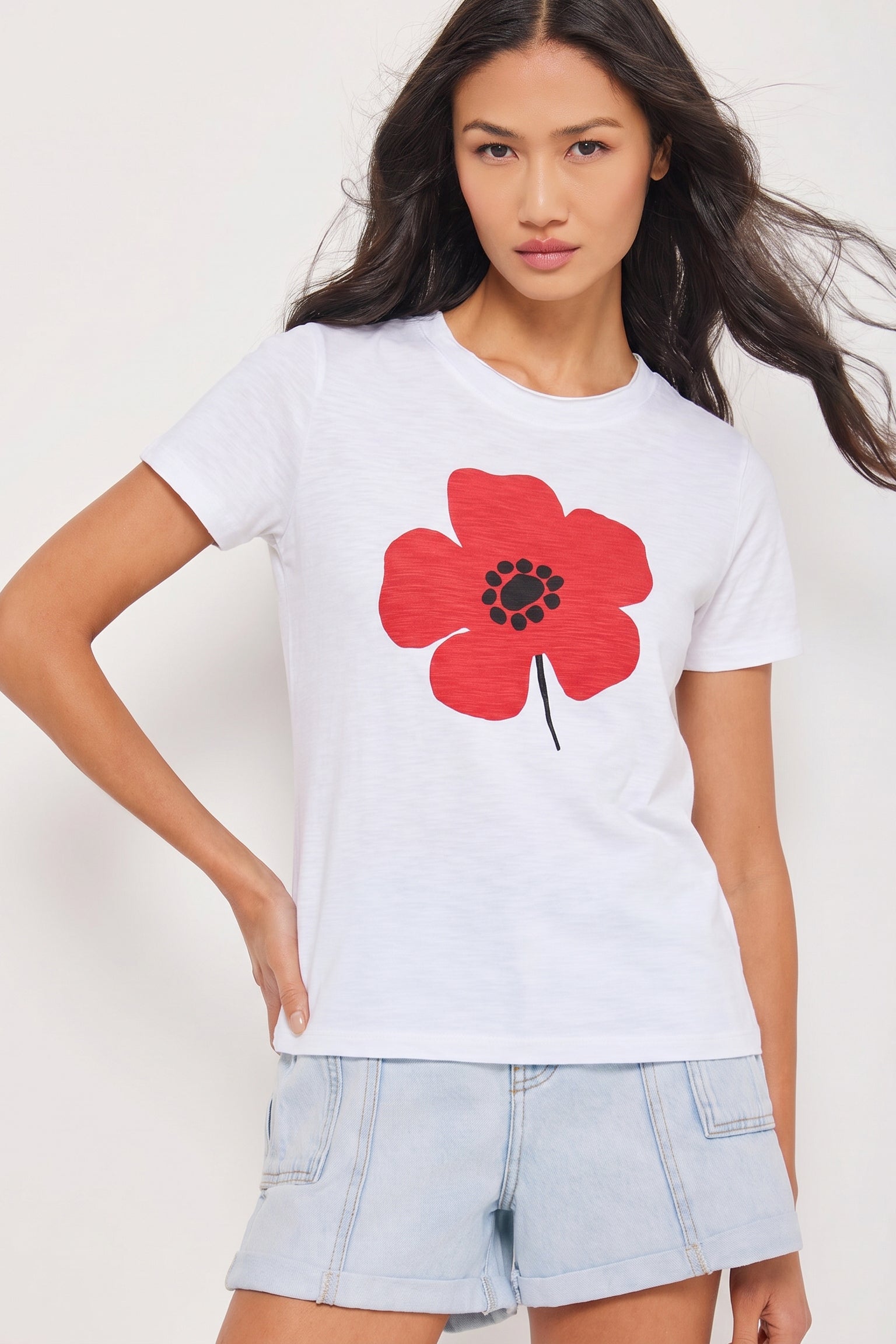 Image of POSY POSSE COTTON T-SHIRT