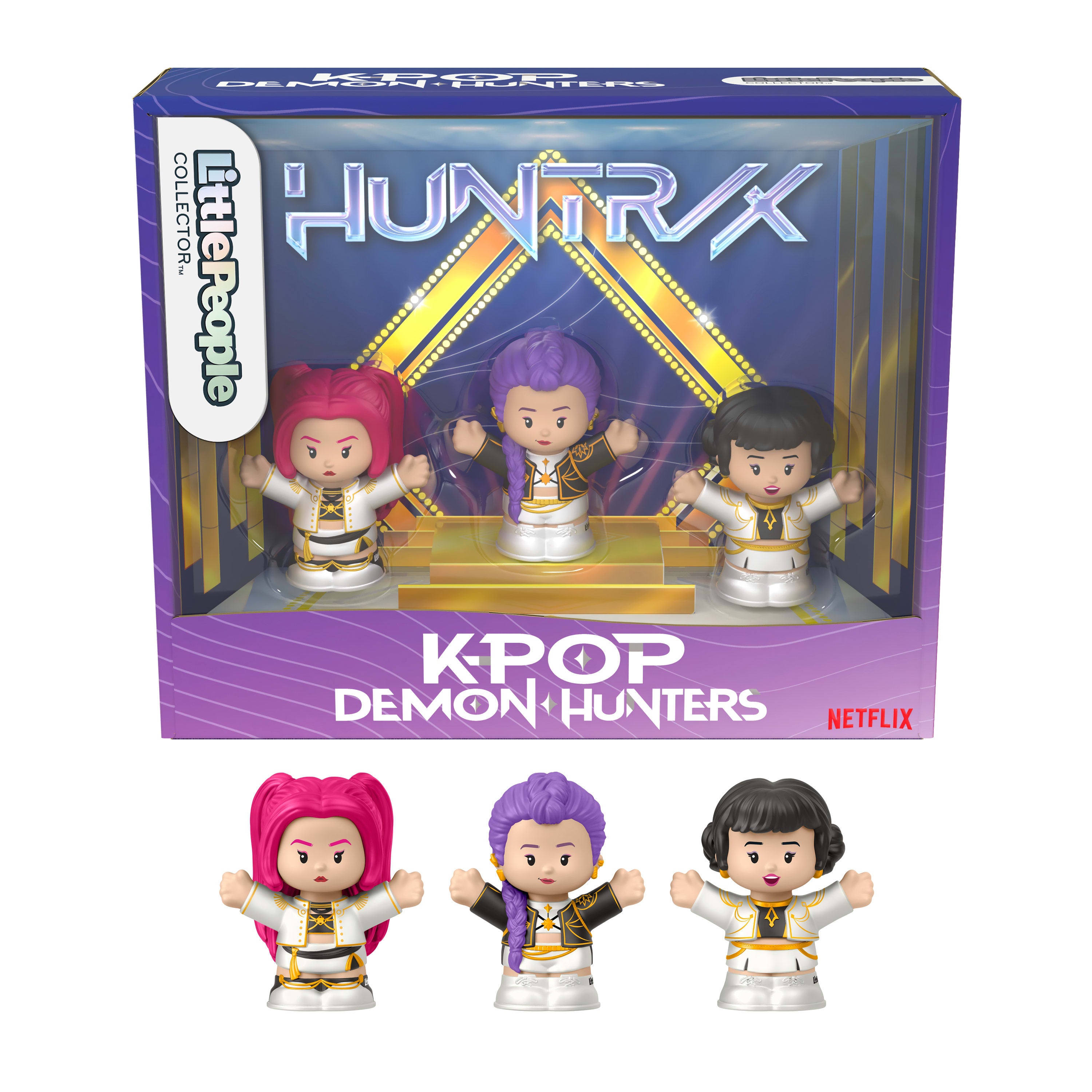 Image of Little People Collector KPop Demon Hunters HUNTR/X Set
