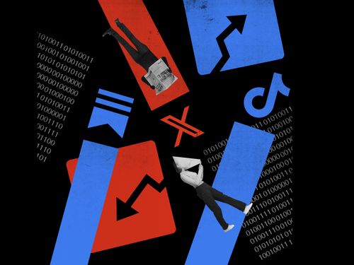 Illustration featuring Substack, TikTok, and X logos.