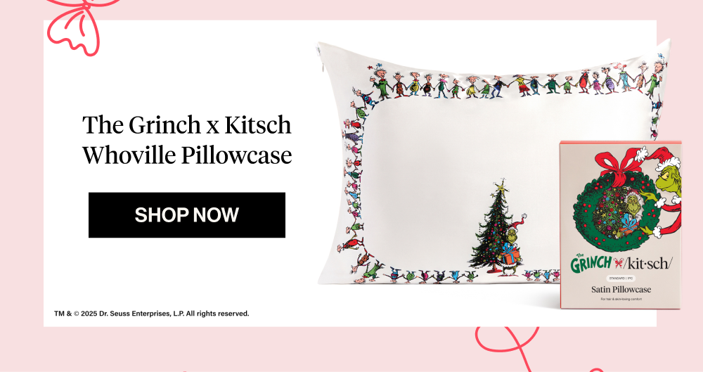 The Grinch x Kitsch Whoville Pillowcase