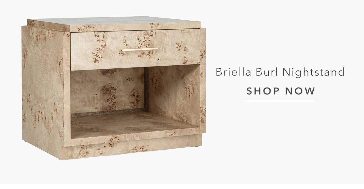 Shop Briella Burl Nightstand