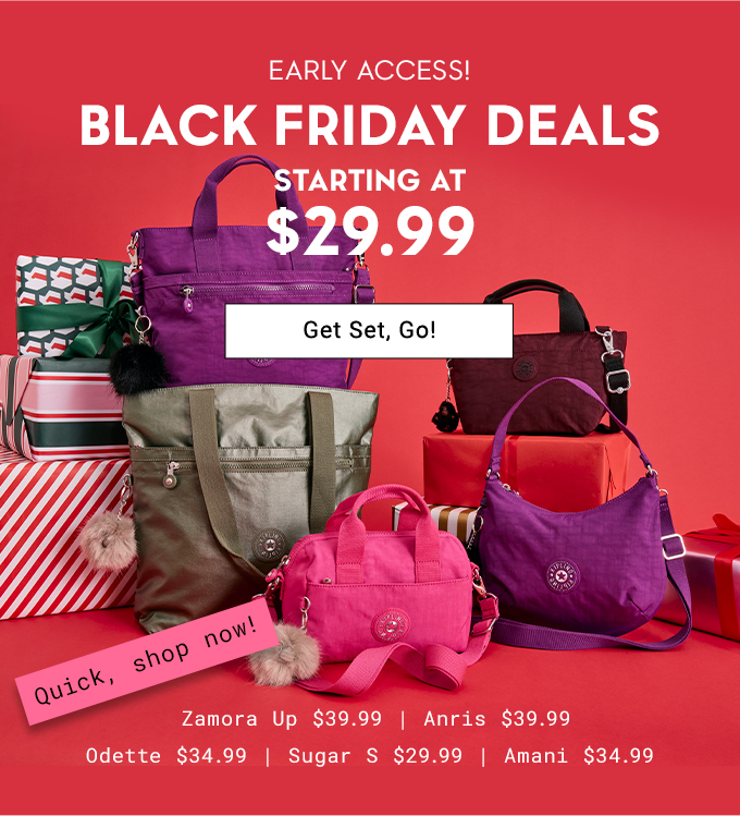 Black Friday Deals Starting at $29.99