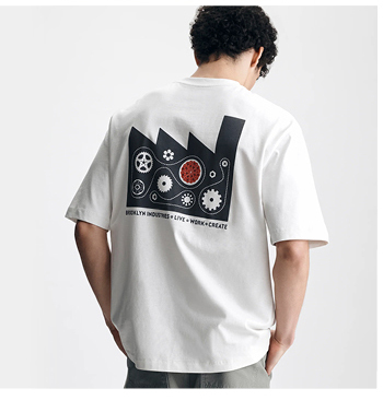 Men's Brooklyn Factory T-Shirt White Onyx