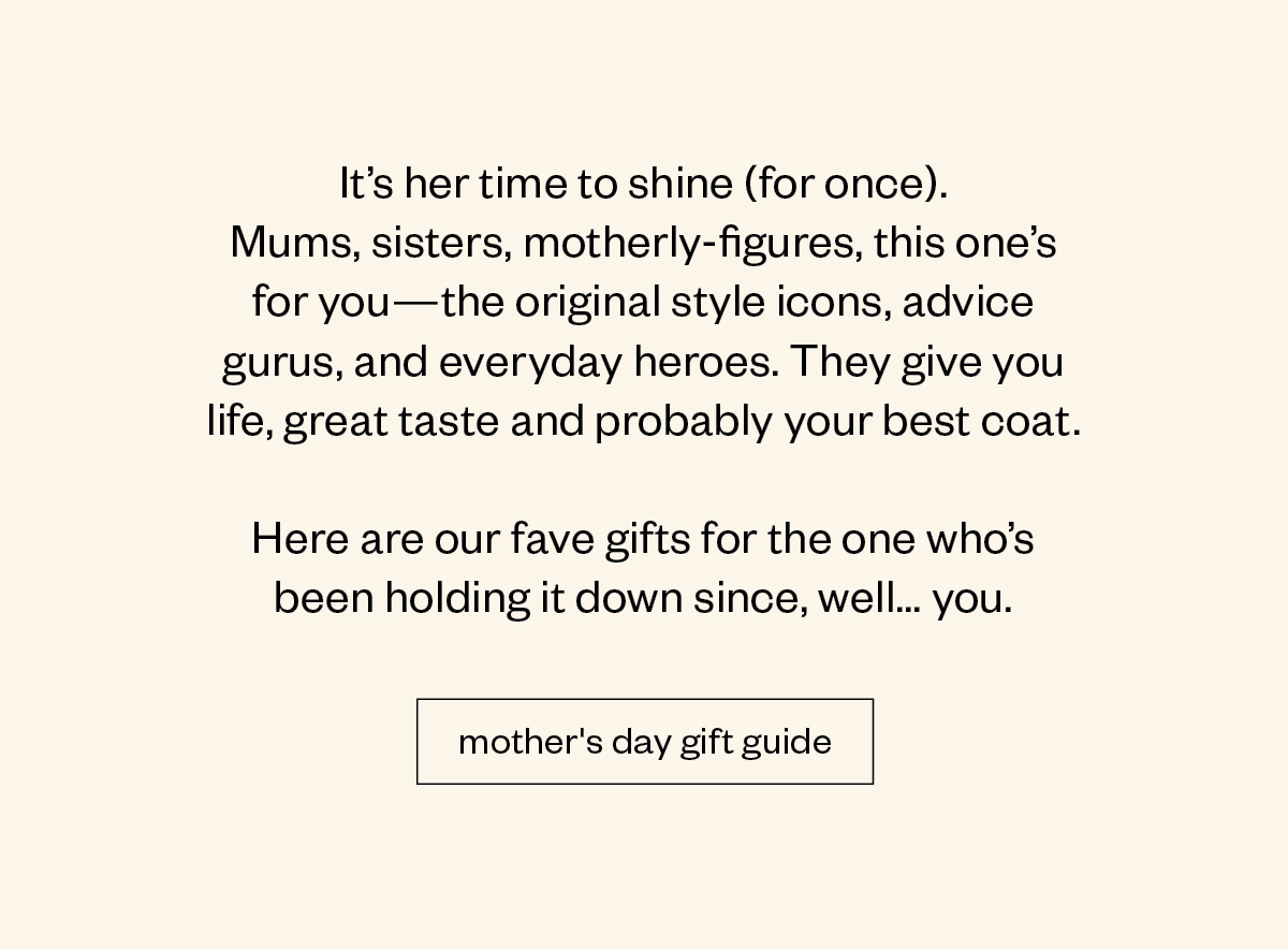 Mother's Day Gift Guide
