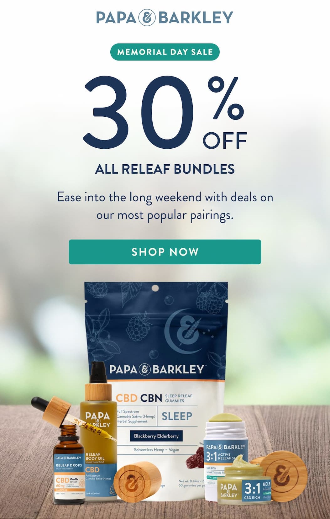 30% off all Releaf Bundles