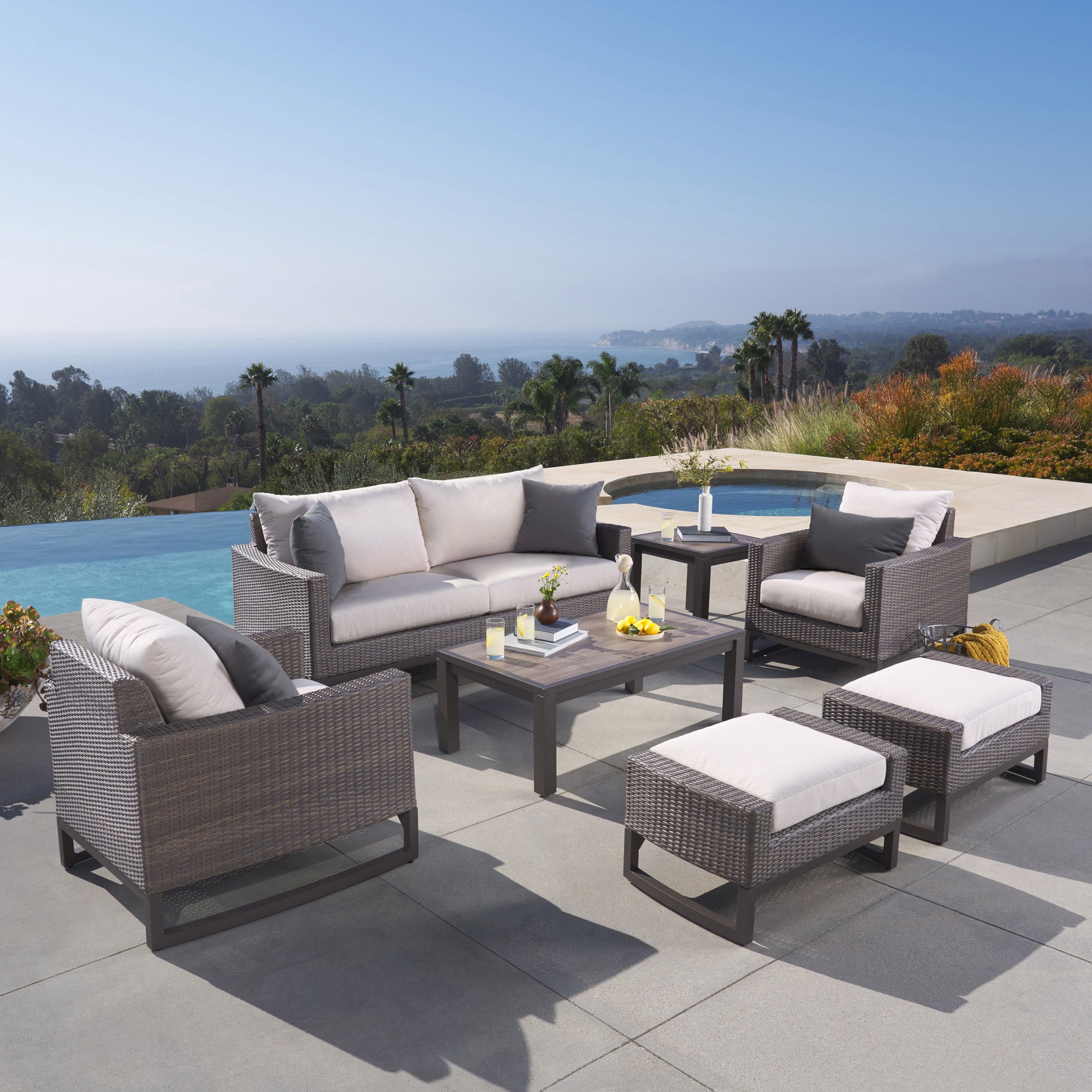 Milea 7-Piece Outdoor Patio Seating Set