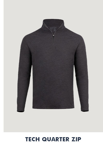 Tech quarter zip