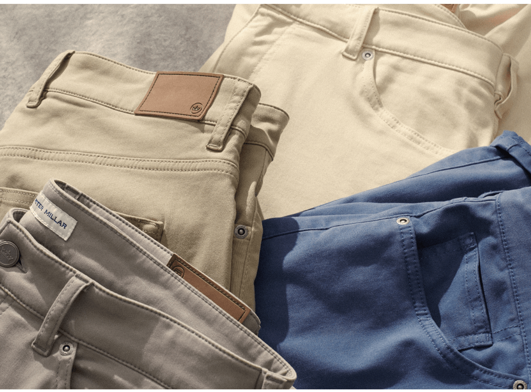 Signature Sateen Five-Pocket Pant