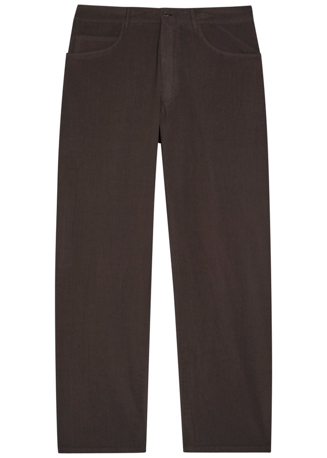 LABO.ART Straight-leg cotton trousers