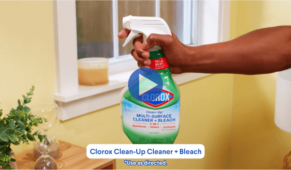 Tackle springtime mold and mildew with Clorox
