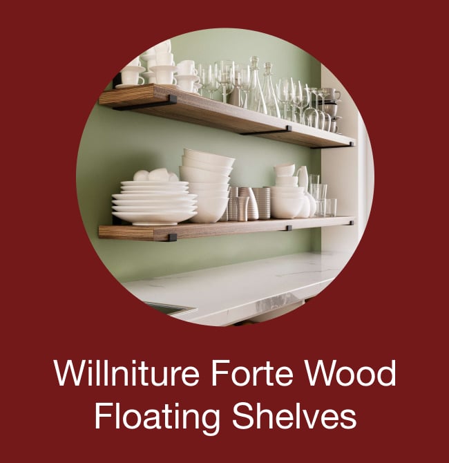 Wallniture Forte 72 in Floating Shelves