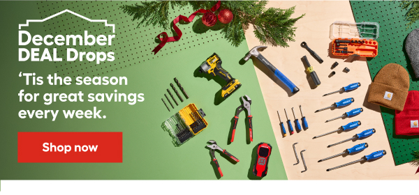 Tis the season for great savings every week.