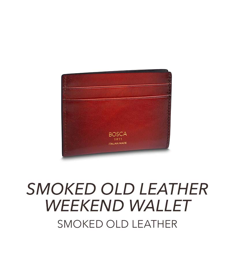 Smoked Old Leather Wallet