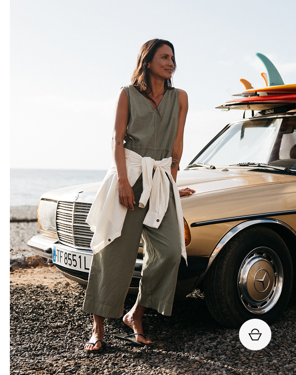 Women's Morva Hemp Jumpsuit | Finisterre