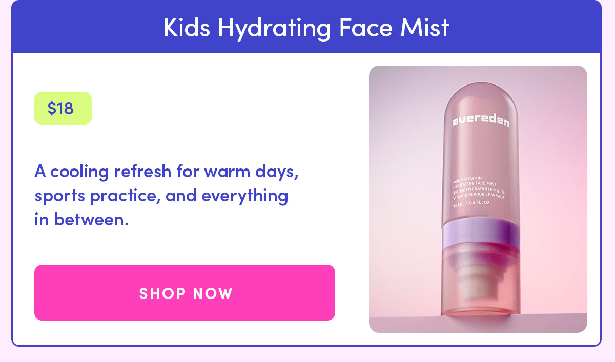Kids Hydrating Face Mist 