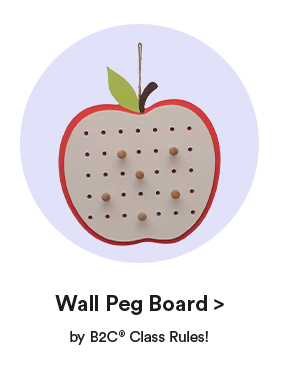 Wall Peg Board > by B2Cª Class Rules!