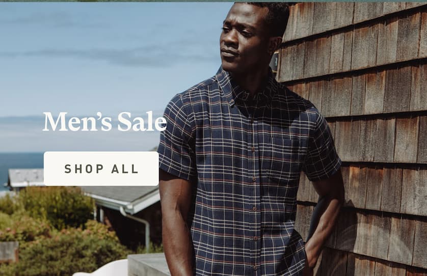 Men's Sale on sale: extra 25% off