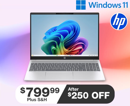 HP OmniBook 5 16-inch Laptop with AMD Ryzen AI 7 Processor