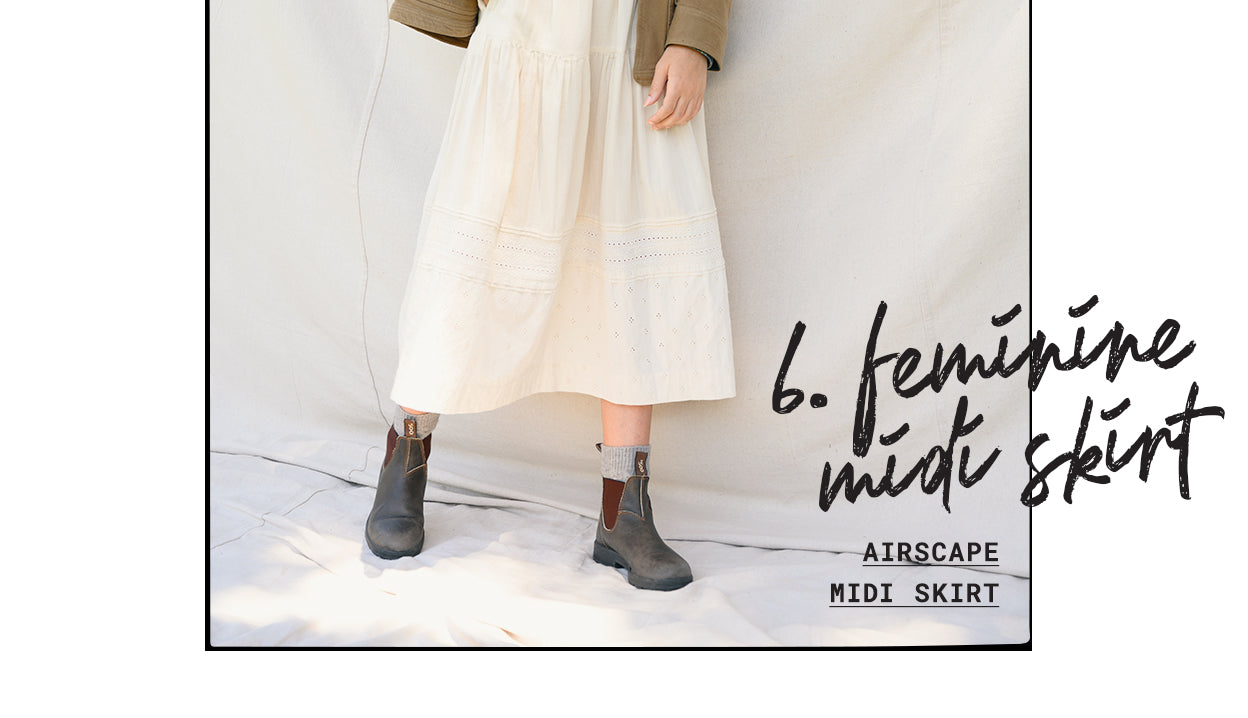 Airscape Midi Skirt
