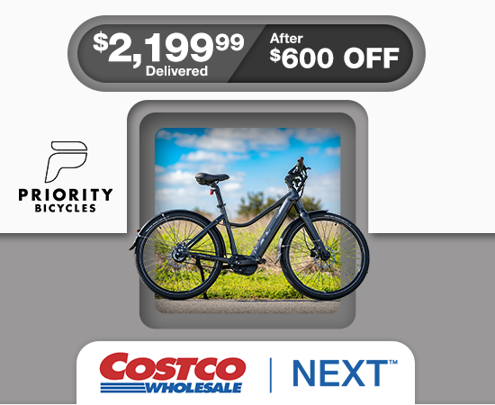 Priority Bicycles; $2,199.99 Delivered, After $600 OFF