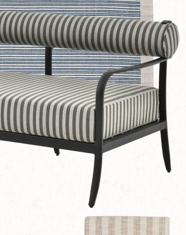 Madelle Outdoor Loveseat 