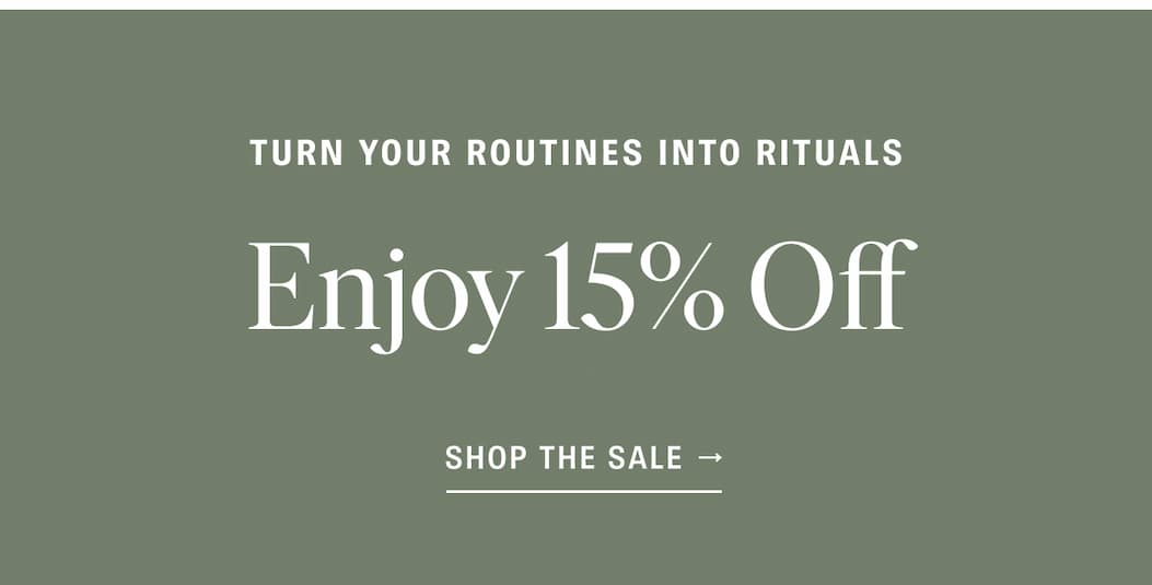 Shop the Morning Rituals Sale