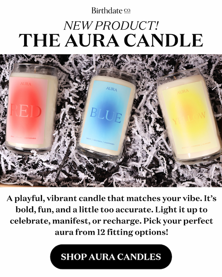 New product! The Aura Candle!