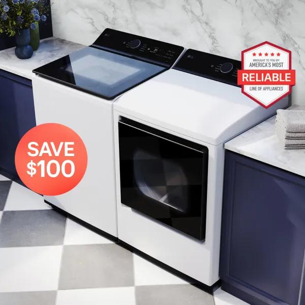 Top Load Washer & Dryer Image