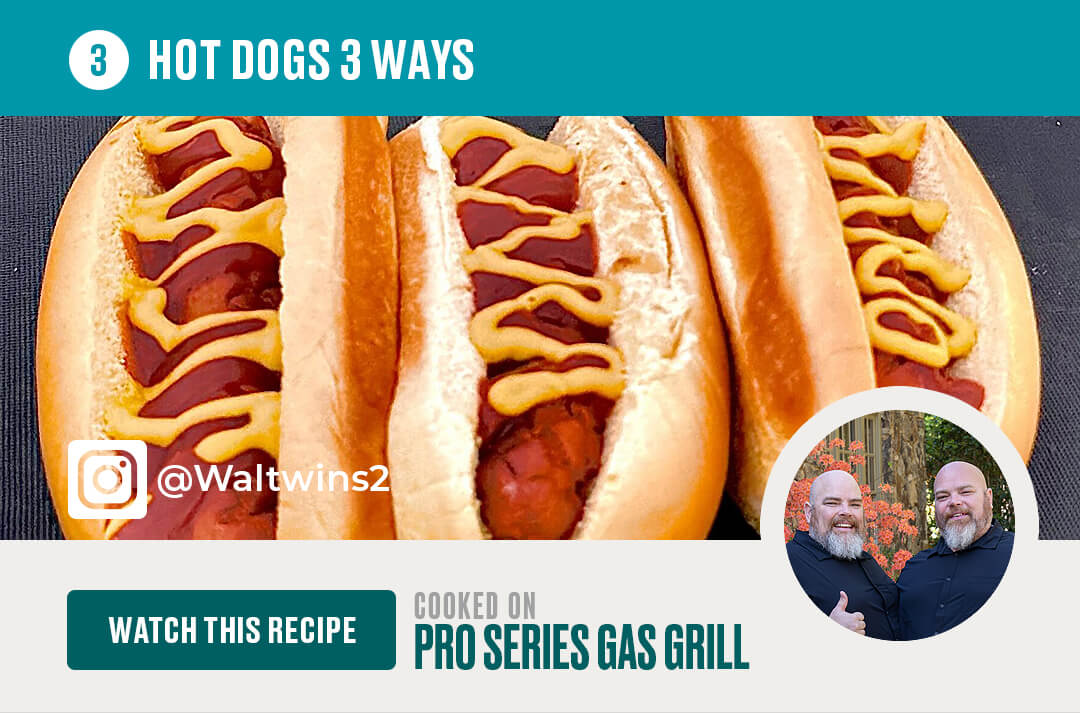 Recipe 3: Hot Dogs 3 Ways