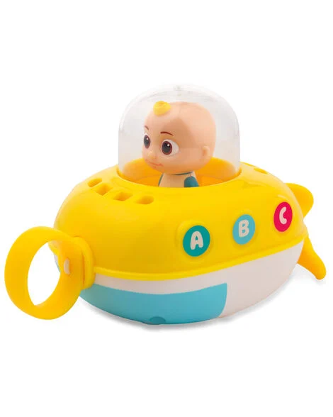 Image of CoComelon JJ Pull & Go Submarine Bath Toy