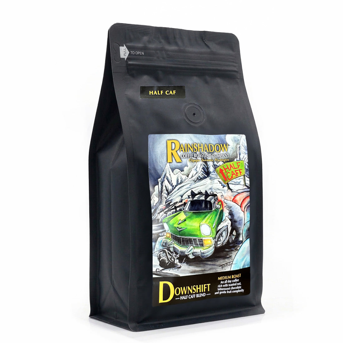 Image of Downshift Half Decaf Coffee | Whole Bean