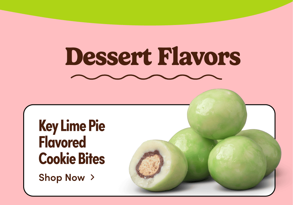 Key Lime Pie Flavored Cookie Bites