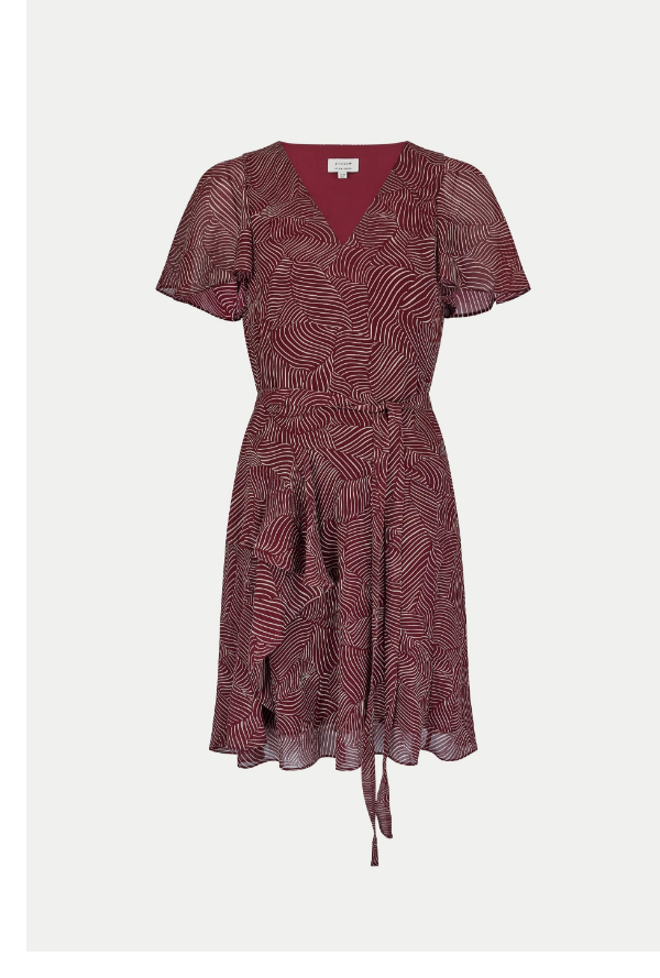 Optic Swirl Mini Dress