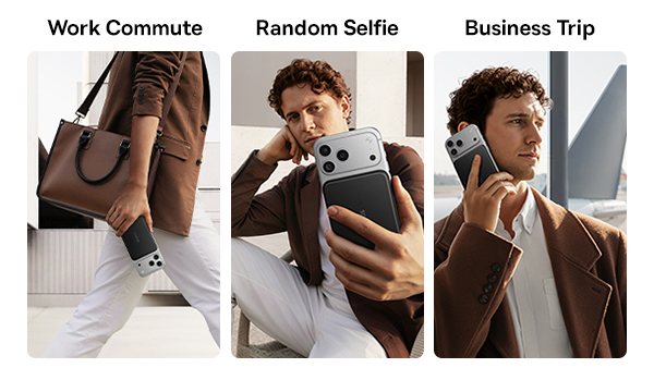 Work Commute, Random Selfie, Business Trip