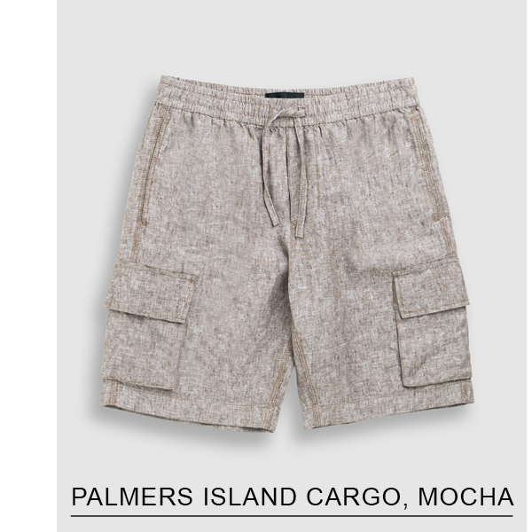 Shop Palmers Island Cargo Short, Mocha online and instore at Rodd & Gunn