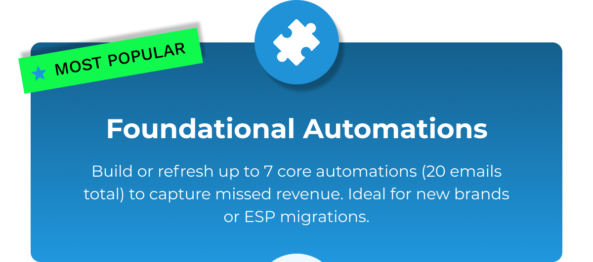 Foundational Automations (Most Popular)