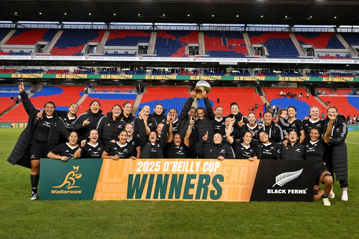 Black Ferns 2025 O'Reilly Cup Winners