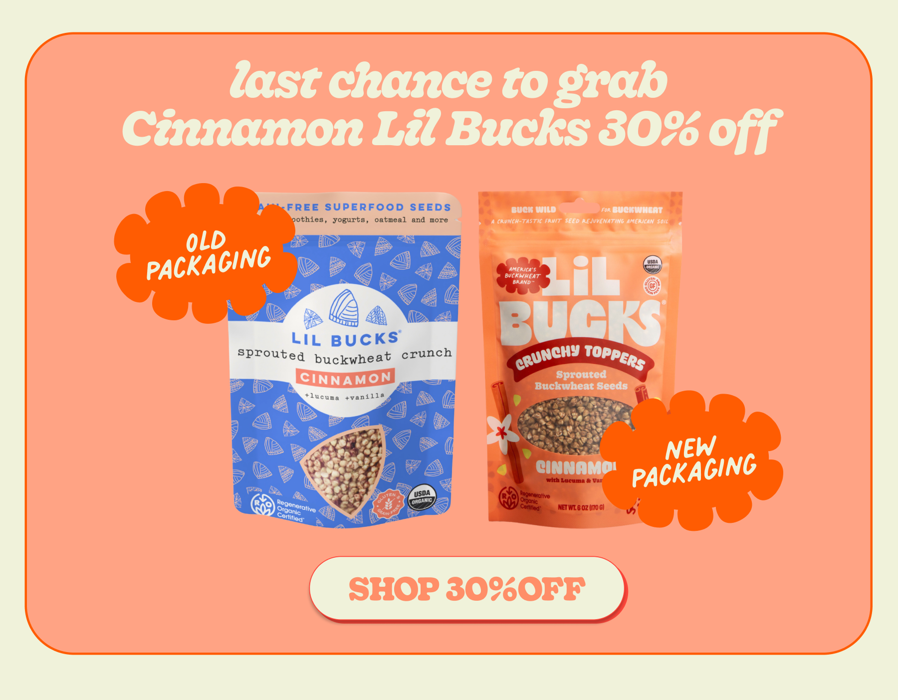lil bucks cinnamon old packaging