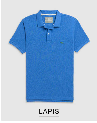 Shop Gunn Polo, Lapis online and instore at Rodd & Gunn