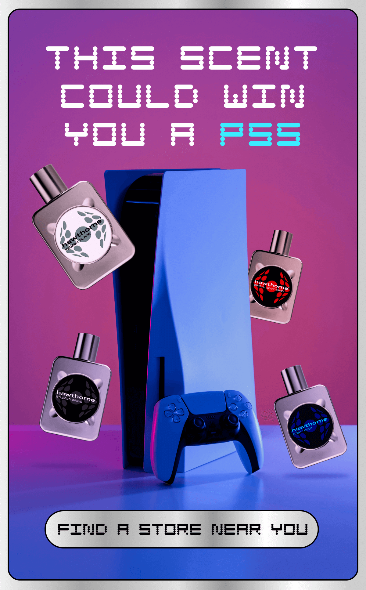 This Scent Could Win You a PS5 FIND A STORE NEAR YOU