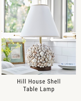 Hill House Shell Table Lamp