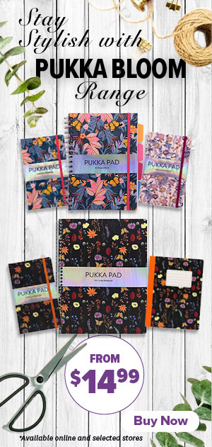 Pukka Stationery Bloom Range